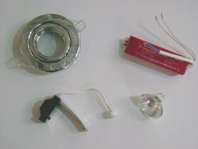 12v Gimbal Chrome