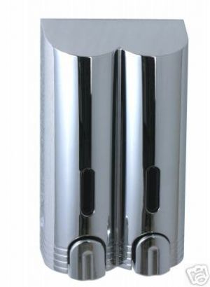 Double Soap Dispenser Chrome