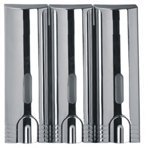 Triple Soap Dispenser Chrome