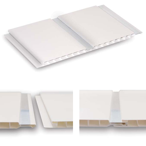 PVC Ceiling Panels - cline Silver Effect